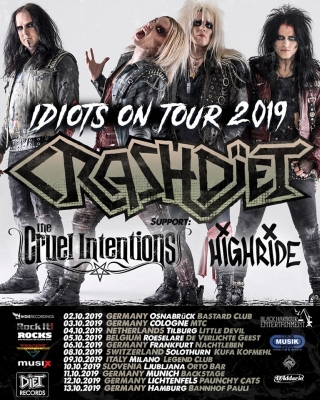 10 Crashdiet flyer
